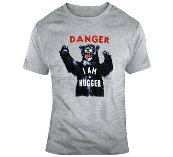 

danger i'm a hugger funny parody hoodie designers t shirts sweatshirt