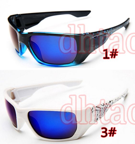 

summer new men fashion wide frame sunglasses driving glasses women cycling outdoor black sun glasses dazzling color 12 colors ing, White;black
