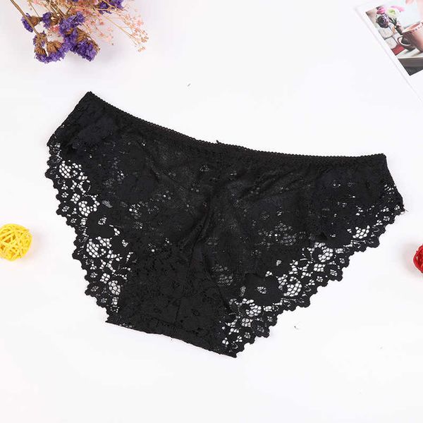

efinny lace panties women fashion cozy lingerie tempting pretty briefs cotton low waist cute female underwear, Black;white