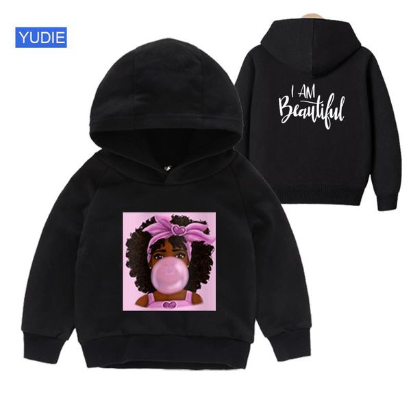 

toddler boy letters children girls cotton sweatshirts hoodies print fashion kids baby clothes boys vxuos, Black