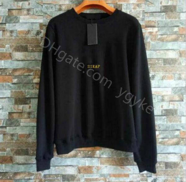 

mens hoodie sweatshirt letter pattern print hip hop hoodies european japanese style hip hop hoodie autumn winter pullover women sweathitrt, Black