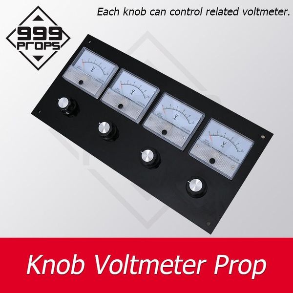 

alarm systems knob voltmeter prop real escape room rotate all knobs to right position point correct digits adventure game 999props1