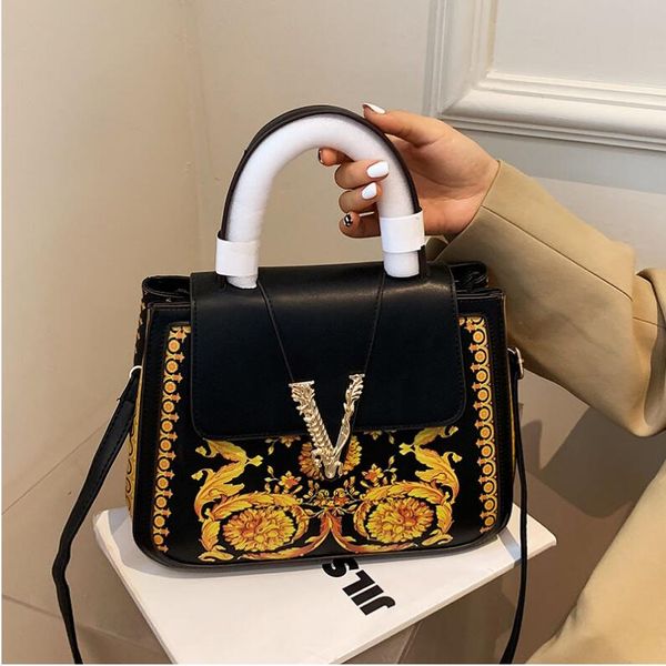 

new handbag graffiti bag painted bag foreign trade women's bag shoulder crossbody bags totes purse designer handbags women messenger sh