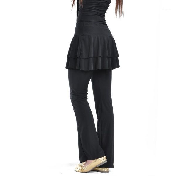 

wholesale square trouser skirt latin trouser skirt belly latin dance costumes ld0030#1, Black;red