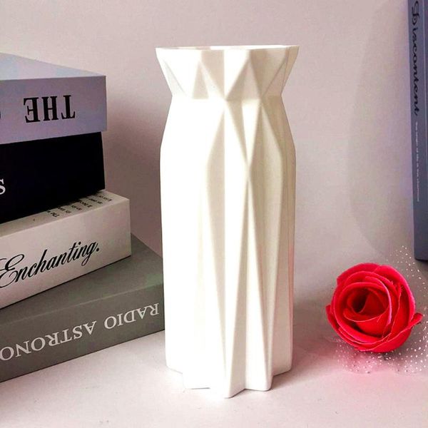 

living room artificial flower vase office bedroom plastic deskdecoration