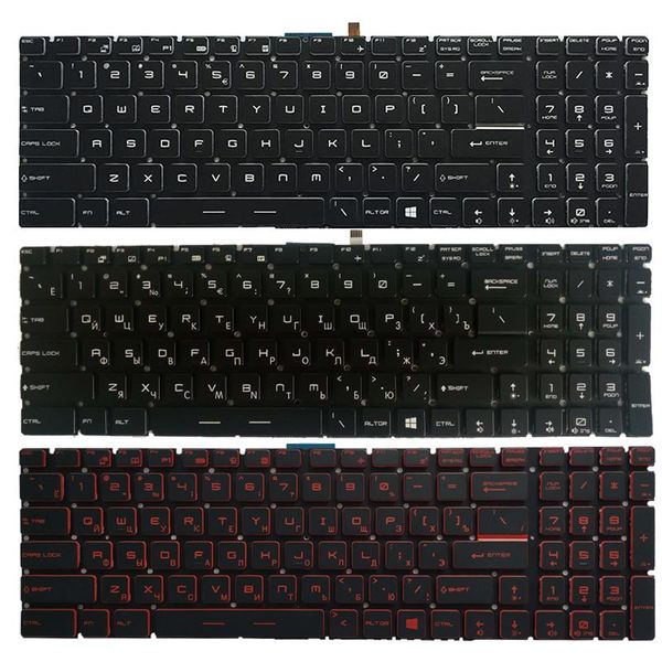 

new russian lapkeyboard for msi gp62 gp72 gl62 lg72 gl72 gp62 gp62mvr gp72mvr ru keyboard