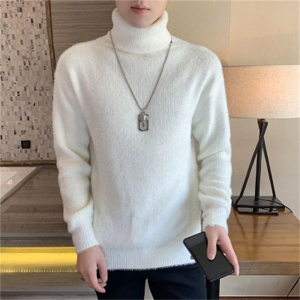 

2021 new new winter fancy high goal men's streetwear pullover man's puzzle from male shirt tdix, White;black