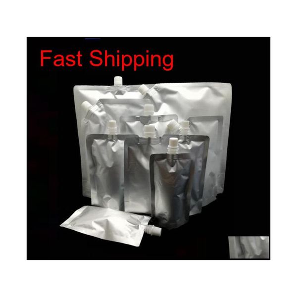 

150ml silver aluminum foil food grade stand qylxnp garden2010