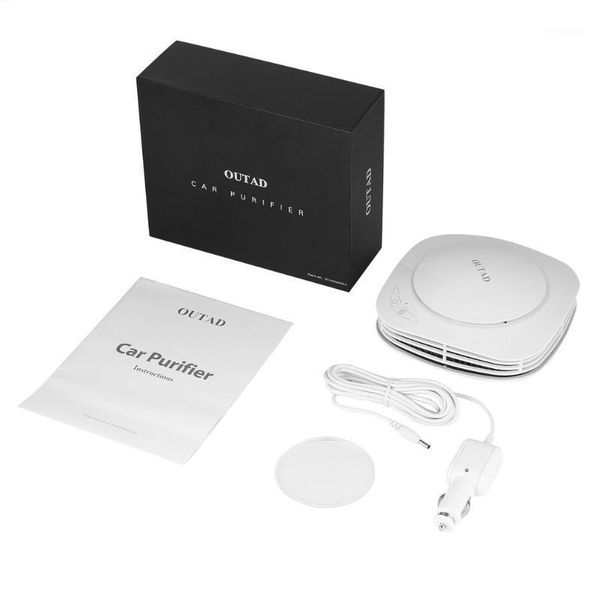 

outad air freshener cleaner car air purifier with negative ion generator activated carbon integrated filter aroma storage box1