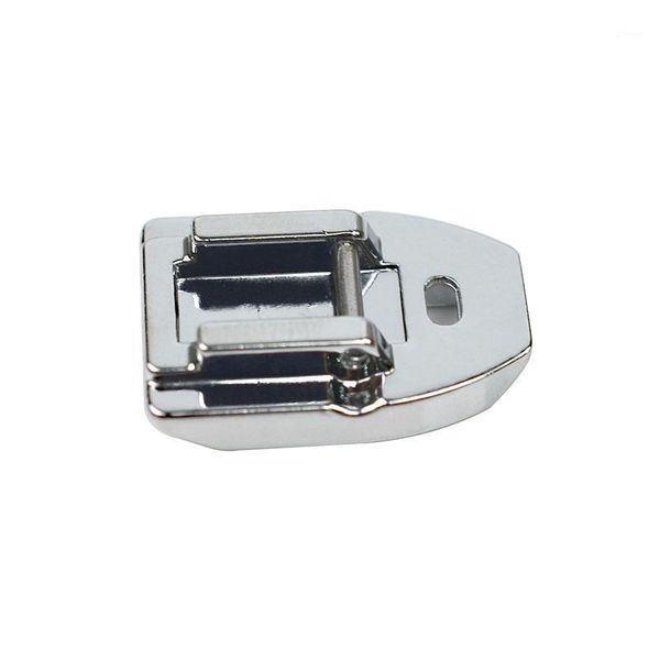 

1pcs household multifunctional invisible zipper presser foot sewing machine accessories parts stainless steel embroidery tools e1, Black