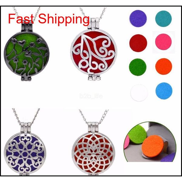 

hanging car perfume hollow pendant fragrance diffuser air freshner essential oil necklace decorations accesso qylluu nana_shop, Silver