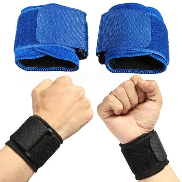 

2pcs регулируемая сжатия браслете поддержка запястья бинт brace наручные wrapss спортивной одежды и аксессуаров 2pcs регулируемая bbyckk gar