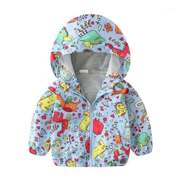 

jackets menoea kids clothes 2021 boys zipper children hooded toddler baby animals print coat hoodies girls waterproof clothes1, Blue;gray