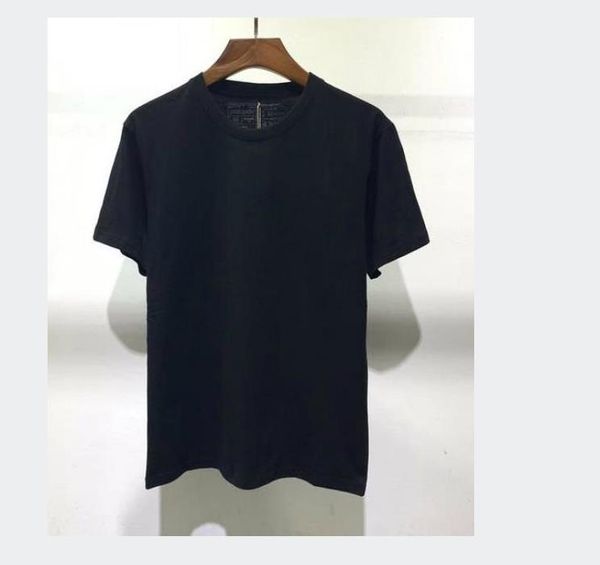 

summer t shirt men cotton hip hop tees women, White;black