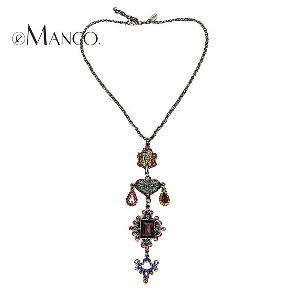 

sale druzy create fashion delicate costly created 3 color more long pendant nacklace nl04227 y200323, Silver