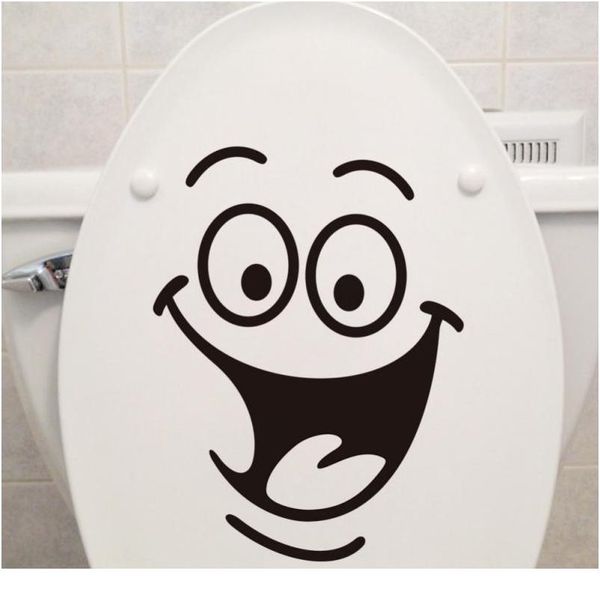 

1 шт. туалетная наклейка ванная комната туалетные наклейки на стены водонепроницаемая стена наклейка творческий узор diy смешные росписи иск