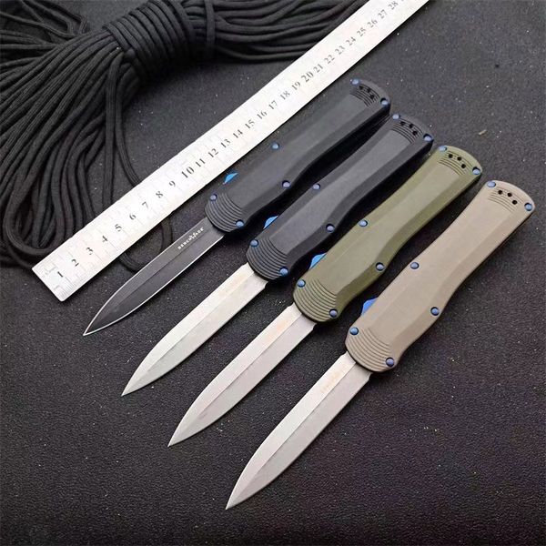 

benchmade 3400 (autocrat) automatic knife double-edge s30v blade outdoor camping edc butterfly knife tactical combat knife survival