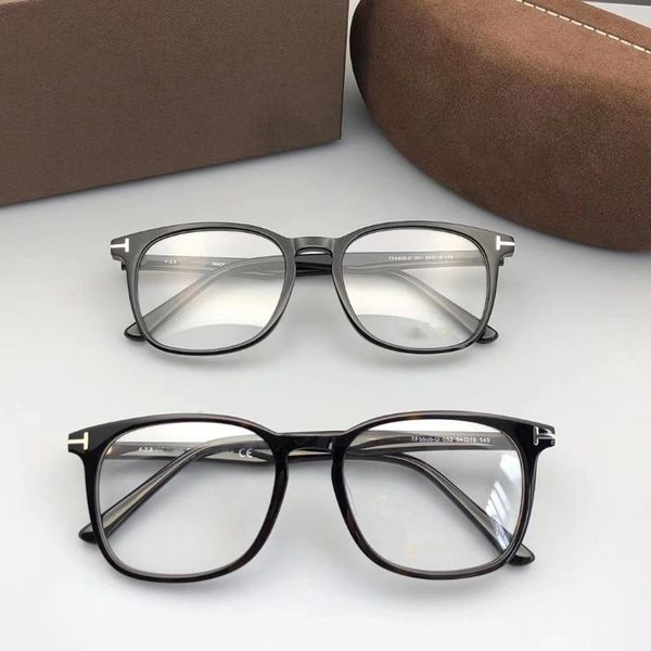 

2020 wholesale eyeglasses frames women men vintage acetate rectangular blue light glasses optical frame 082402 computer use, Black
