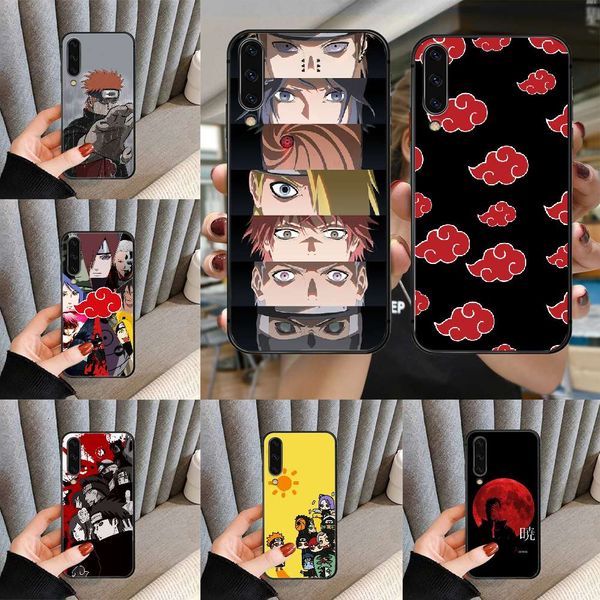 

naruto akatsuki case, samsung galaxy a m 58 10 20 30 31 40 50 51 70 71 80 se, black, primer tpu