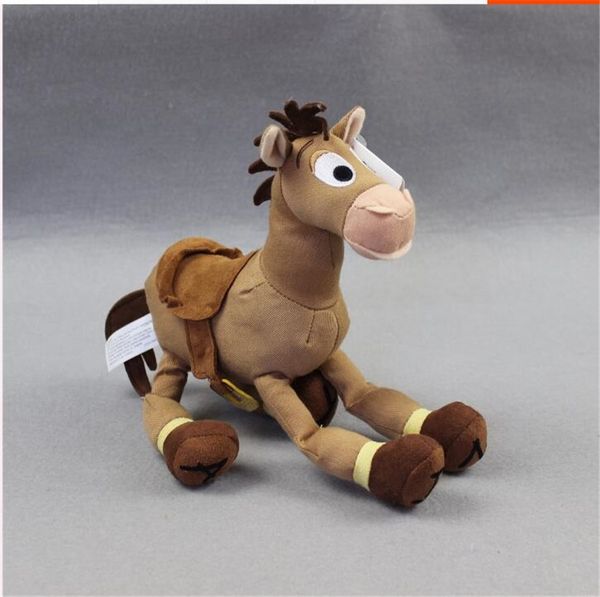 

1pcs 25cm=9inch original bullseye the horse cute doll for children's gift kids plush toys baby toys lj200808