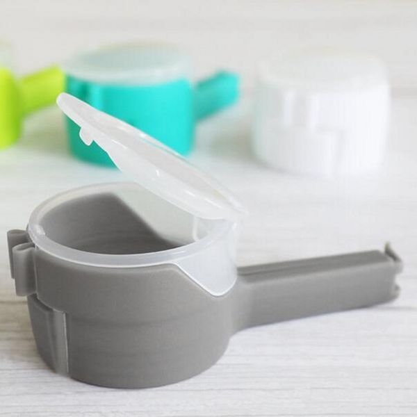 

12.8cm bag clip food snack plastic seal pour storage clips kitchen home pp sealing tool lid 3 color new 2 3zm g2