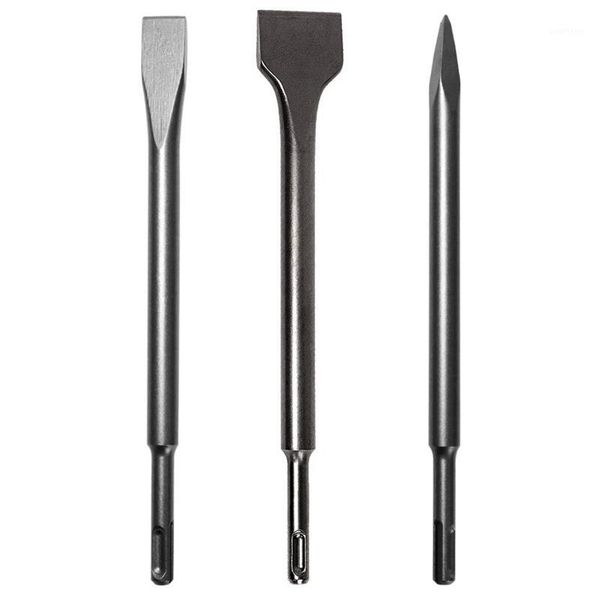 

chisel set 3-piece sds-plus:spade chisel ,flat ,point chisel/universally applicable1