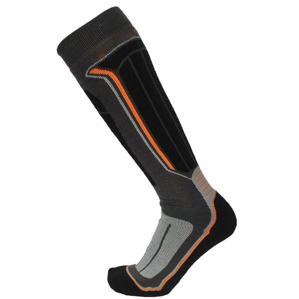 

professional basketball socks tube deodorant thermal winter thick compression ski tubing outdoor sports fitness sweat towel sock, Black