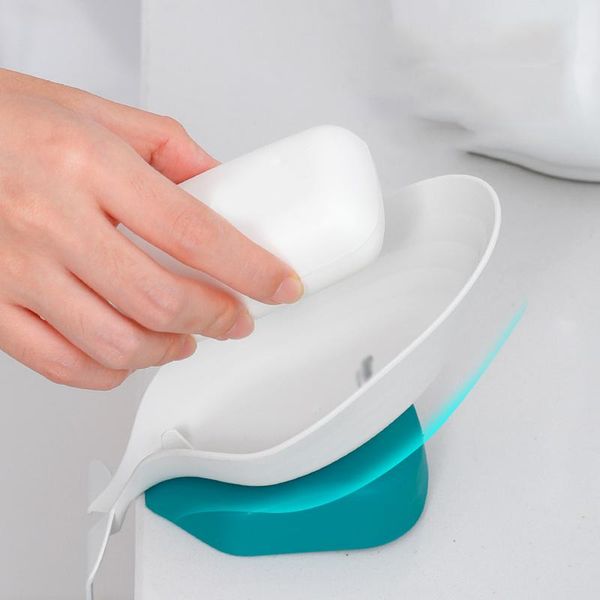 

whale shape soap box drain soap holder dish bathroom shower soap holder box storage plate tray bathroom supplies bathroom gadget q jllynt