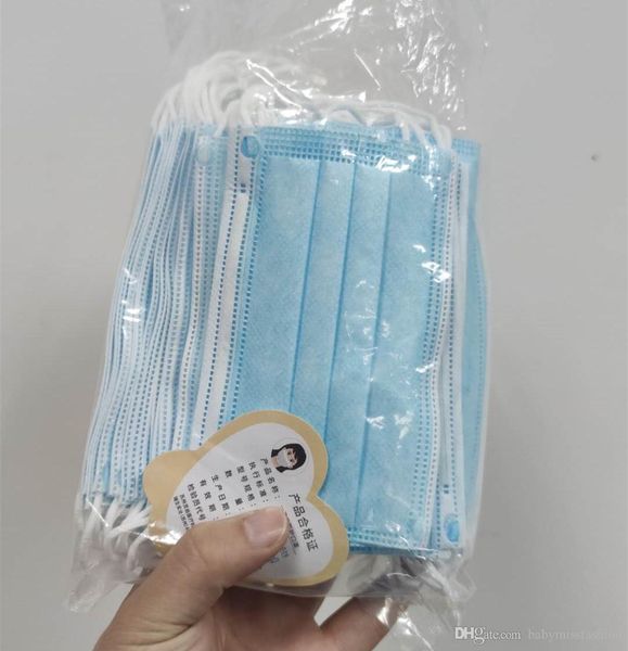 

blue qualified ace face disposable mask 14cm protection for child breath safety dustproof masks online9qgg