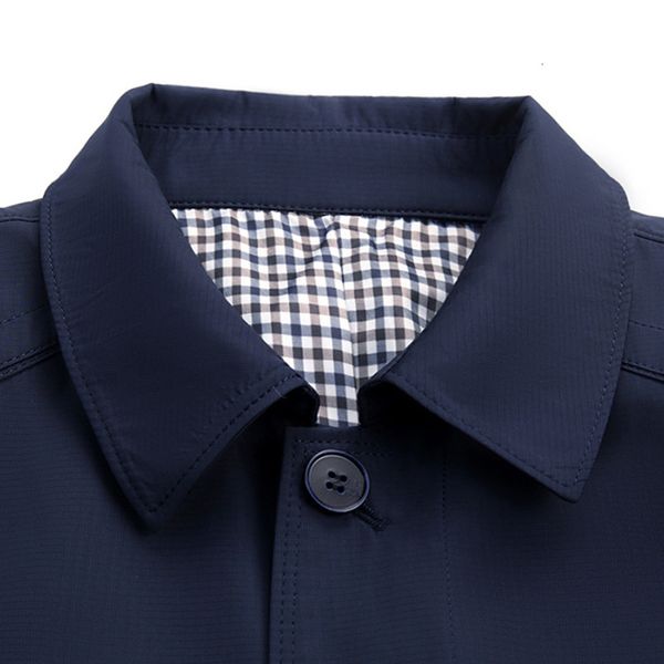 

2020 spring new middle aged coat fashion casual lapel jacket thin loose dad men's wear, Black;brown