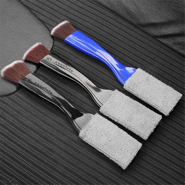 

olevo double side multi function interior cleaning brushes car wash tools for air conditioning panel gap dusting remove h sqcyyy