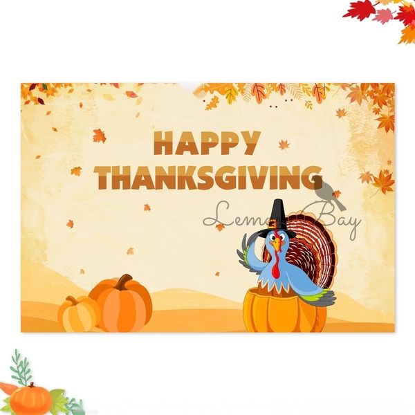 

1yvfw thanksgiving party decoration background cloth turkey pumpkin theme p and props pumpkin prop venue layout props zkmhv