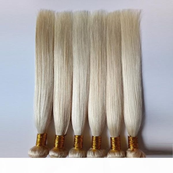 

brazilian virgin straight human hair weaves factory wholesale price #613 blonde 8-26inch good quality indian remy hair weft 10pcs lot, Black