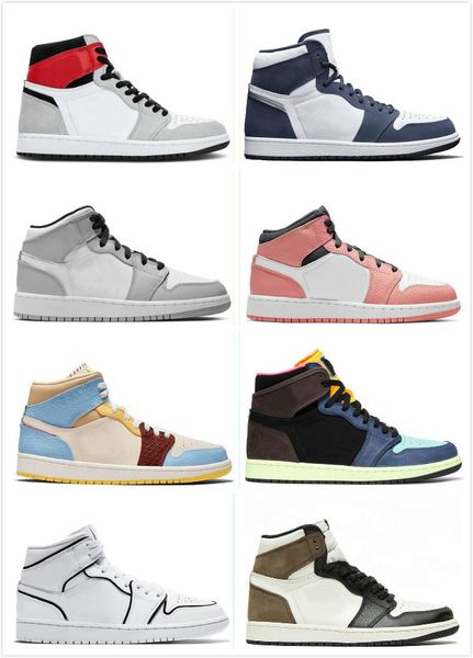 

basketball shoes 1 1s jumpman high obsidian unc patent mens womens black toe racer blue og bio hack trainers sport sneakers