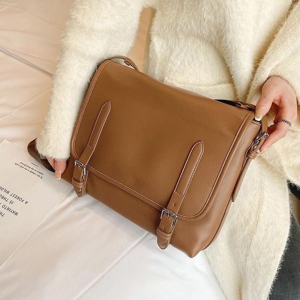 

shoulder bags black luxury fashion 2021 high-quality soft pu leather women's handbag messenger bag hand ladies designer