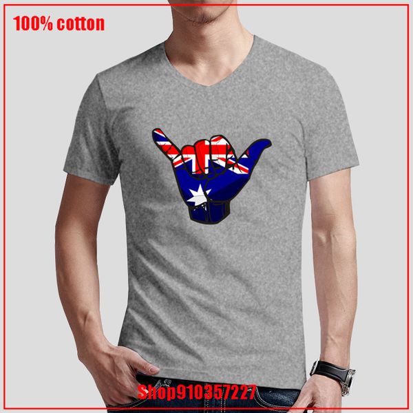 

shaka sign australia flag novelty sarcastic funny t shirt v summer tshirt men streetwear harajuku tee sport hooded sweatshirt hoodie
