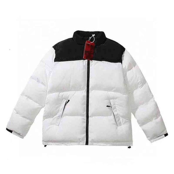 

men's down & parkas web celebrity winter fashion down outerwear thick warm black and white letter cotton coat for women xc9h