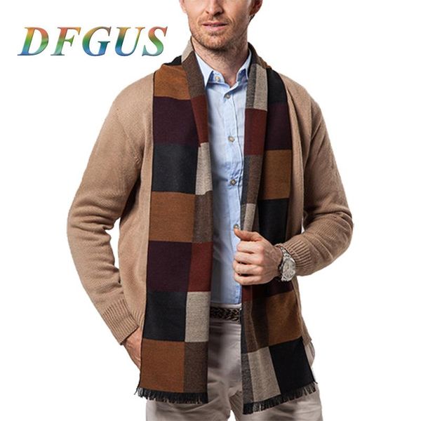 

scarves men's winter scarf warm cashmere wrap male poncho foulard blanket hijab, Blue;gray