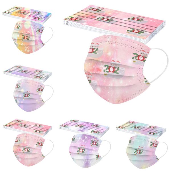 

95%filtration efficiency cartoon print disposable face mask dustproof three layers of protective mask prevention influenza mouth mask