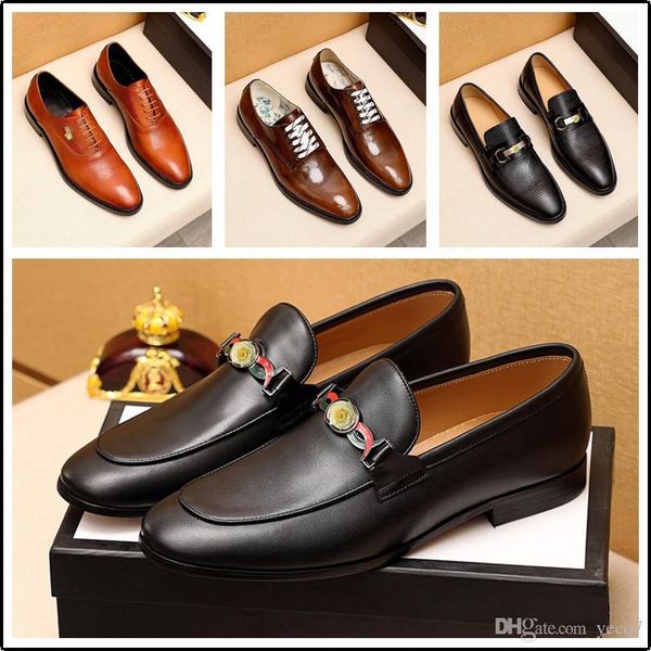 

1j fashion mens black shoes brogues mens designer luxury dress shoes leather shoes men oxford italian zapatos de vestir de hombre 22