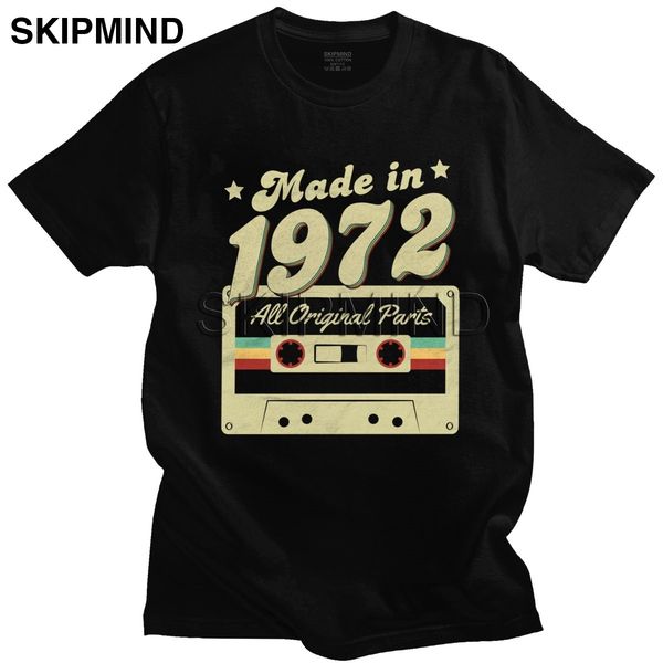 

fashion made in 1972 t shirt short sleeve t shirt graphic 48th 48 years old birthday gift tee slim fit sport hooded sweatshirt hoodie