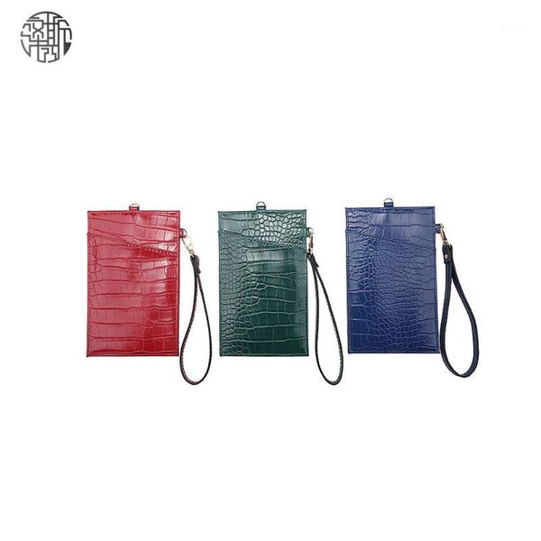 

wallets zenos colorful animal emboss pattern pu leather phone bags with holder purse crossbody women fashion bags1, Red;black