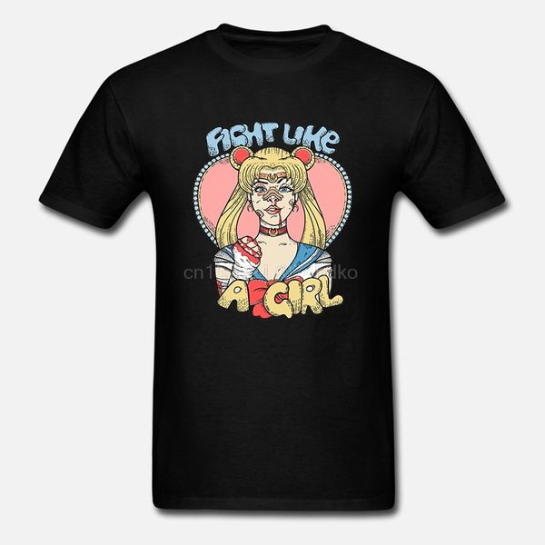 

мужчины sailor moon fight like a девушка балахон дизайнеры футболка толстовка