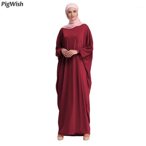 

kaftan abaya dubai arabic islam turkey long muslim hijab dress abayas for women turkish moroccan kaftan islamic clothing1, Red