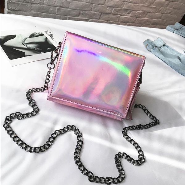 

selling women shoulder bag pu leather metal chain tassels casual crossbody messenger bags -b5