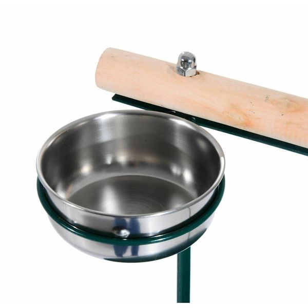 

49" bird parrot play stand cockatoo gym perch metal pet feede qylcvc toys2010