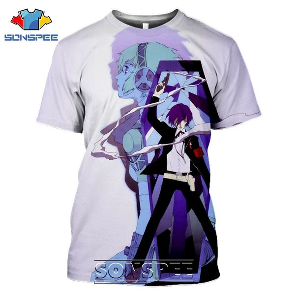 

persona 5 cartoon anime 3d print shirts humor comics funny men clothing