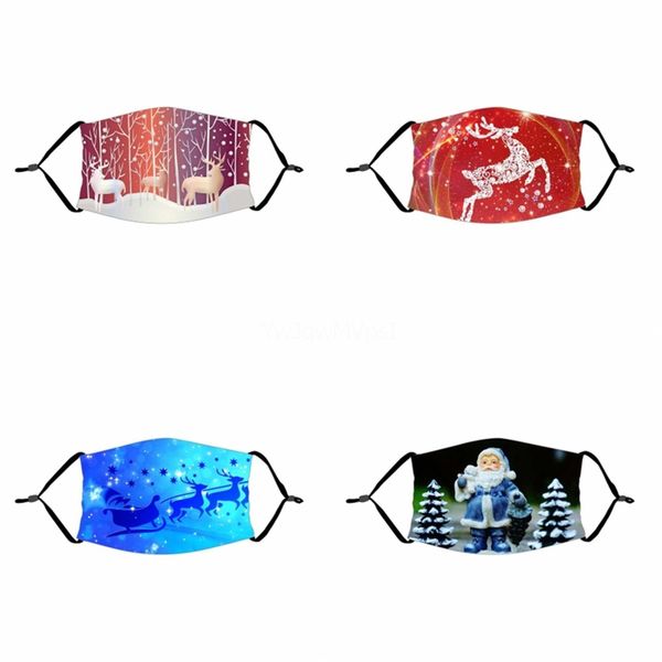

starry sky new printing masks selling 10 color cute dust masks thin sponge masks#575, Black