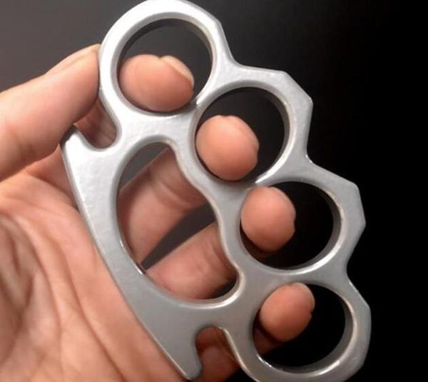 

us stockmetal self-defense weapon four fingers thick ring finger grip fist fist handcuffs knuckles alloy buckle i bbyisd ladyshome