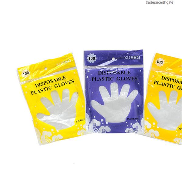 

restaurant fruit disposable bbq eco-friendly food 100/50pcs/set plastic vegetable gloves kitchen tools 2ohez